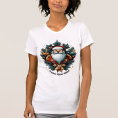 Festive Cheer 2025 PNG T-Shirt Tシャツ (正面)