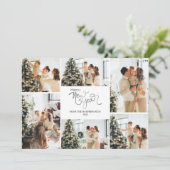 Festive Cheers | Elegant Happy New Year 6 Photo シーズンカード (スタンド正面)