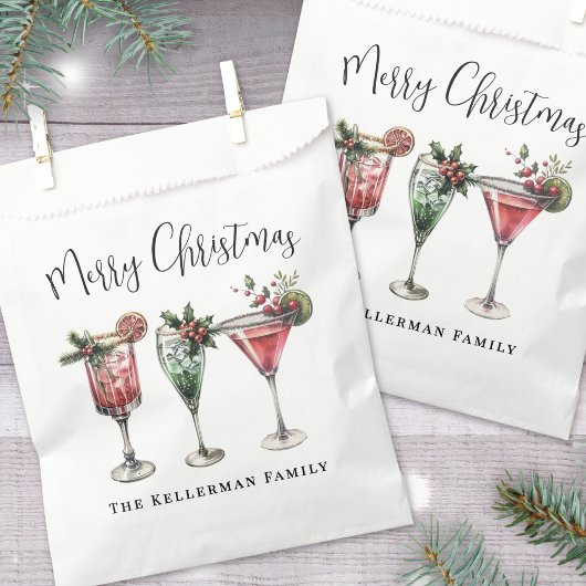 Festive Christmas フェイバーバッグ