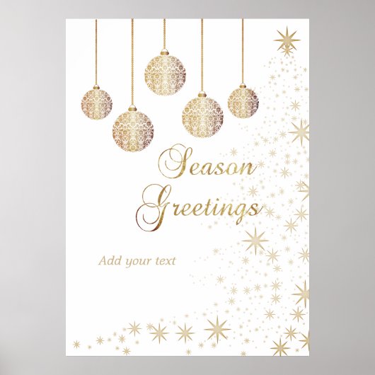 Festive Christmas ポスター (正面)