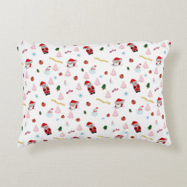 Festive Christmas Accent Pillow アクセントクッション