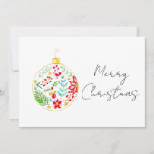 Festive Christmas Ball  招待状 (正面)