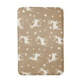Festive Christmas Bath Mat – Holiday Bathroom Deco バスマット (正面縦)