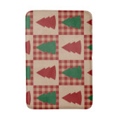 Festive Christmas Bath Mat – Holiday BathroomDecor バスマット (正面縦)