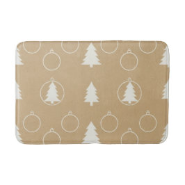 Festive Christmas Bath Mat – Holiday BathroomDecor バスマット