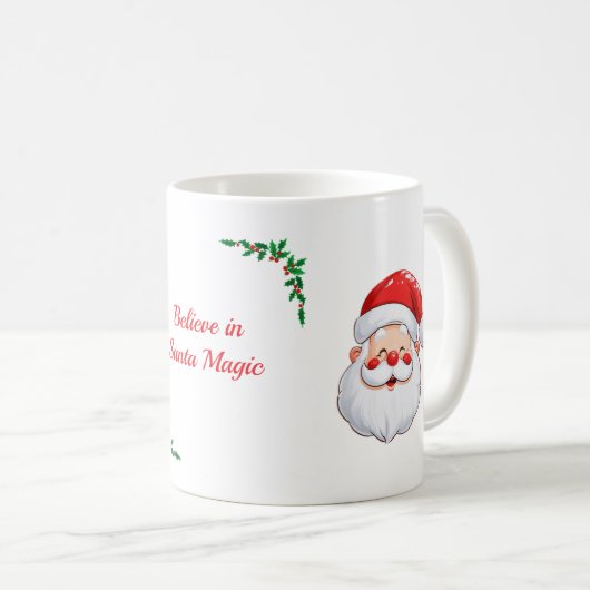 Festive Christmas Coffee Mug コーヒーマグカップ (正面右)
