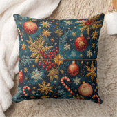 Festive Christmas Decor クッション (ブランケット)