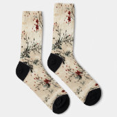 Festive Christmas Design Crew Socks ソックス (右)