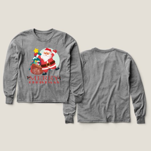 Festive Christmas Design – Joyful Holiday Art for  (デザイン 正面＆背面)