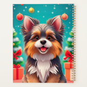 Festive Christmas Dog プランナー手帳 (裏面)