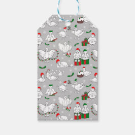 Festive Christmas Ducks ギフトタグ