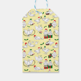 Festive Christmas Ducks ギフトタグ
