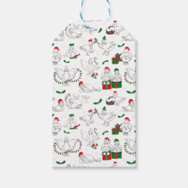 Festive Christmas Ducks ギフトタグ