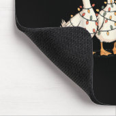 Festive Christmas Ducks Decorative Jolly Xmas Holi マウスパッド (コーナー)