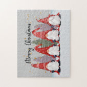 Festive Christmas gnome Holiday jigsaw puzzle ジグソーパズル (縦)