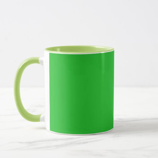 Festive Christmas Green Combo Mug for Holiday Chee マグカップ (左)