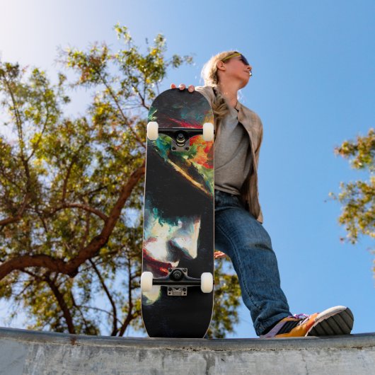 Festive Christmas Joker Portrait スケートボード (室外1)