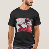 Festive Christmas Joy Art Tee Tシャツ (正面)