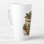 Festive Christmas Latte Mug for Adults カフェラテマグ (左アングル)