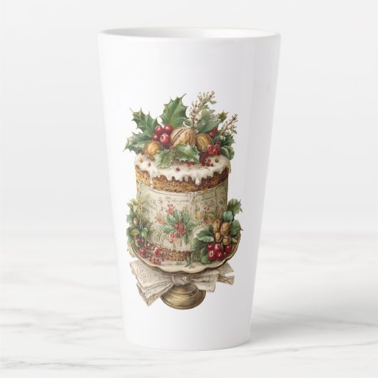 Festive Christmas Latte Mug for Adults カフェラテマグ (正面)
