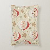 Festive Christmas Lumbar Pillow – Cheerful Holiday アクセントクッション (正面(垂直))