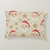 Festive Christmas Lumbar Pillow – Cheerful Holiday アクセントクッション (裏面)