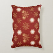 Festive Christmas Lumbar Pillow – Cheerful Holiday アクセントクッション (正面(垂直))