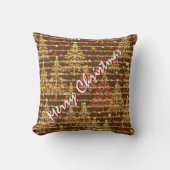 Festive Christmas Luxury Christmas Trees クッション (正面)