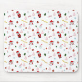 Festive Christmas Mousepad マウスパッド (正面)