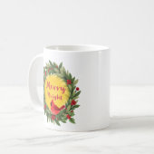 Festive Christmas Mug | Cardinal コーヒーマグカップ (正面左)