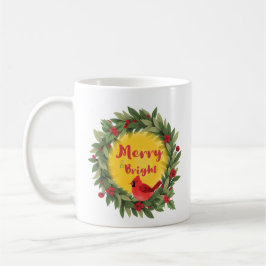 Festive Christmas Mug | Cardinal コーヒーマグカップ