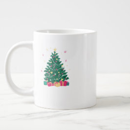 Festive Christmas Mug – Holiday Party Coffee & Coc ジャンボコーヒーマグカップ