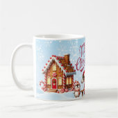 Festive Christmas Mug I Elf, Penguin & Polar Bear コーヒーマグカップ (左)