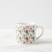 Festive Christmas Mug – Santa & Reindeer エスプレッソカップ (右)