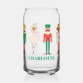 Festive Christmas Nutcracker Ballerina  ガラス缶 (裏面)