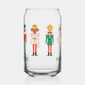 Festive Christmas Nutcracker Ballerina  ガラス缶 (左)