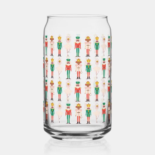 Festive Christmas Nutcracker Ballerina  ガラス缶 (正面)