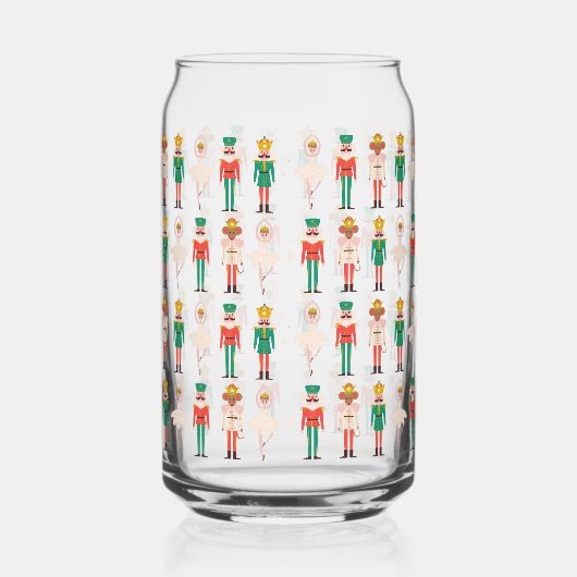 Festive Christmas Nutcracker Ballerina  ガラス缶 (右)