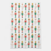 Festive Christmas Nutcracker Ballerina  キッチンタオル (縦)