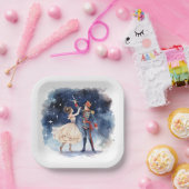 Festive Christmas nutcracker party  ペーパープレート (パーティー)