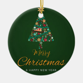 Festive Christmas Ornaments セラミックオーナメント