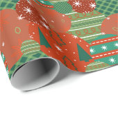 Festive Christmas Ornaments ラッピングペーパー (ロールコーナー)