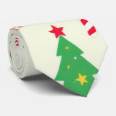 Festive Christmas Pattern ネクタイ (ロール)
