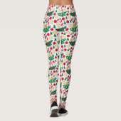 Festive Christmas Pattern Leggings レギンス (裏面)