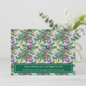 Festive Christmas Photo Card 招待状 (スタンド正面)