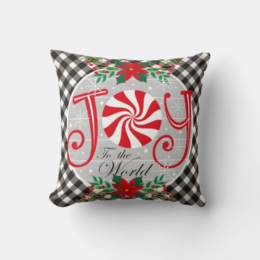 Festive Christmas Pillow Covers for Decor 2026 クッション (正面)