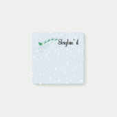 Festive Christmas Post It Notes | Sleighin It ポストイット (正面)