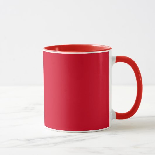 Festive Christmas Red Combo Mug for Holiday Cheer マグカップ (右)
