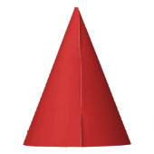 Festive Christmas Red Party Hat for Celebrations パーティーハット (裏面)