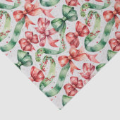 Festive Christmas Ribbon in Watercolor 薄葉紙 (詳細)